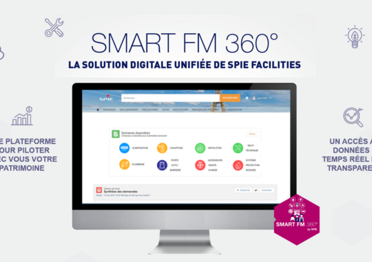 SPIE accélère le déploiement de sa plateforme digitale SMART FM 360°