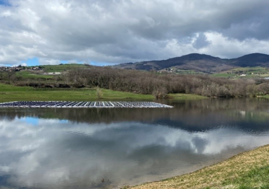 SPIE remporte le contrat de maintenance du premier parc photovoltaïque flottant de CNR (Compagnie Nationale du Rhône)