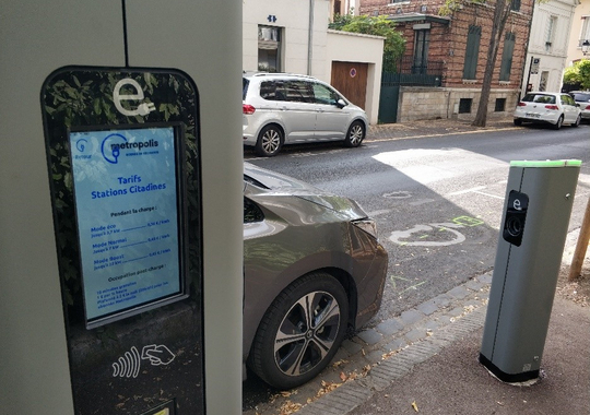 SPIE a installé la première station de charge du réseau Metropolis à Rueil-Malmaison