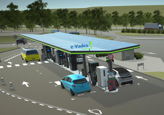 SPIE et le FMET, géré par DEMETER, vont déployer les premières stations du nouveau réseau de recharge ultra rapide e-Vadea